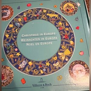 NIB Villeroy and Boch collectors plate (Sweden)